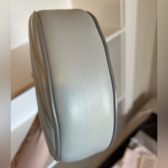 CHLOE Mini Drew Bijou Quilted Smooth Calfskin Shoulder Bag - Airy Grey/Baby Blue - Picture 6 of 14